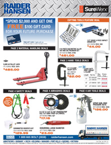 Ridgid Spring Promo