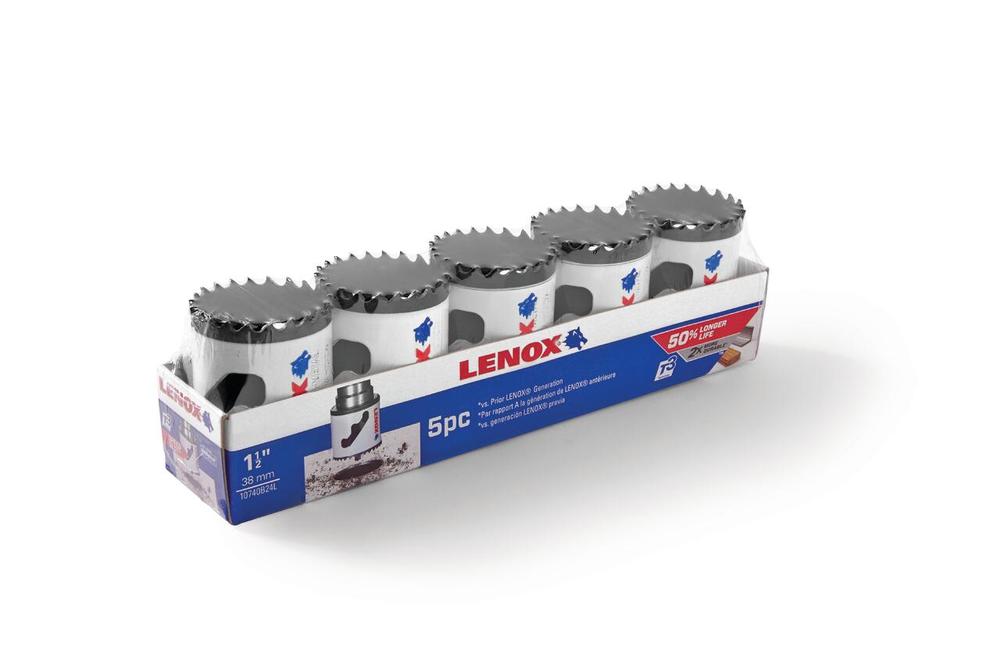 1-1/2&#34; Bi-Metal Speed Slot Boxed Hole Saw 5pk<span class=' ItemWarning' style='display:block;'>Item is usually in stock, but we&#39;ll be in touch if there&#39;s a problem<br /></span>