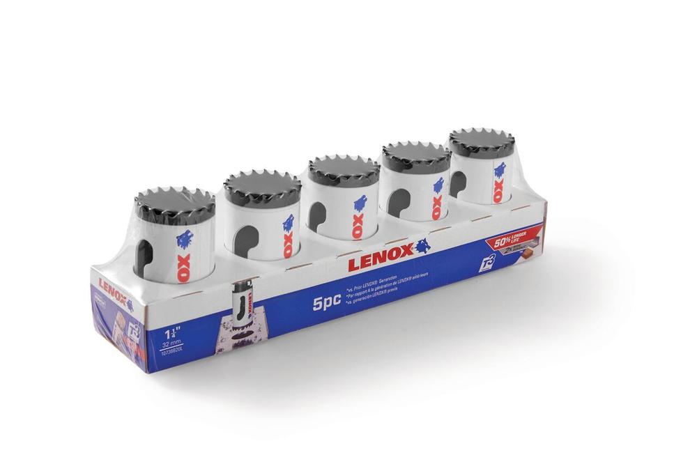 1-1/4&#34; Bi-Metal Speed Slot Boxed Hole Saw 5pk<span class=' ItemWarning' style='display:block;'>Item is usually in stock, but we&#39;ll be in touch if there&#39;s a problem<br /></span>