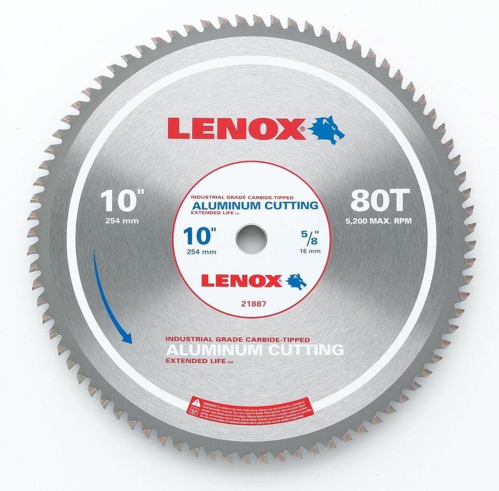 10&#34; 80TPI Aluminum Circular Saw Blade<span class=' ItemWarning' style='display:block;'>Item is usually in stock, but we&#39;ll be in touch if there&#39;s a problem<br /></span>