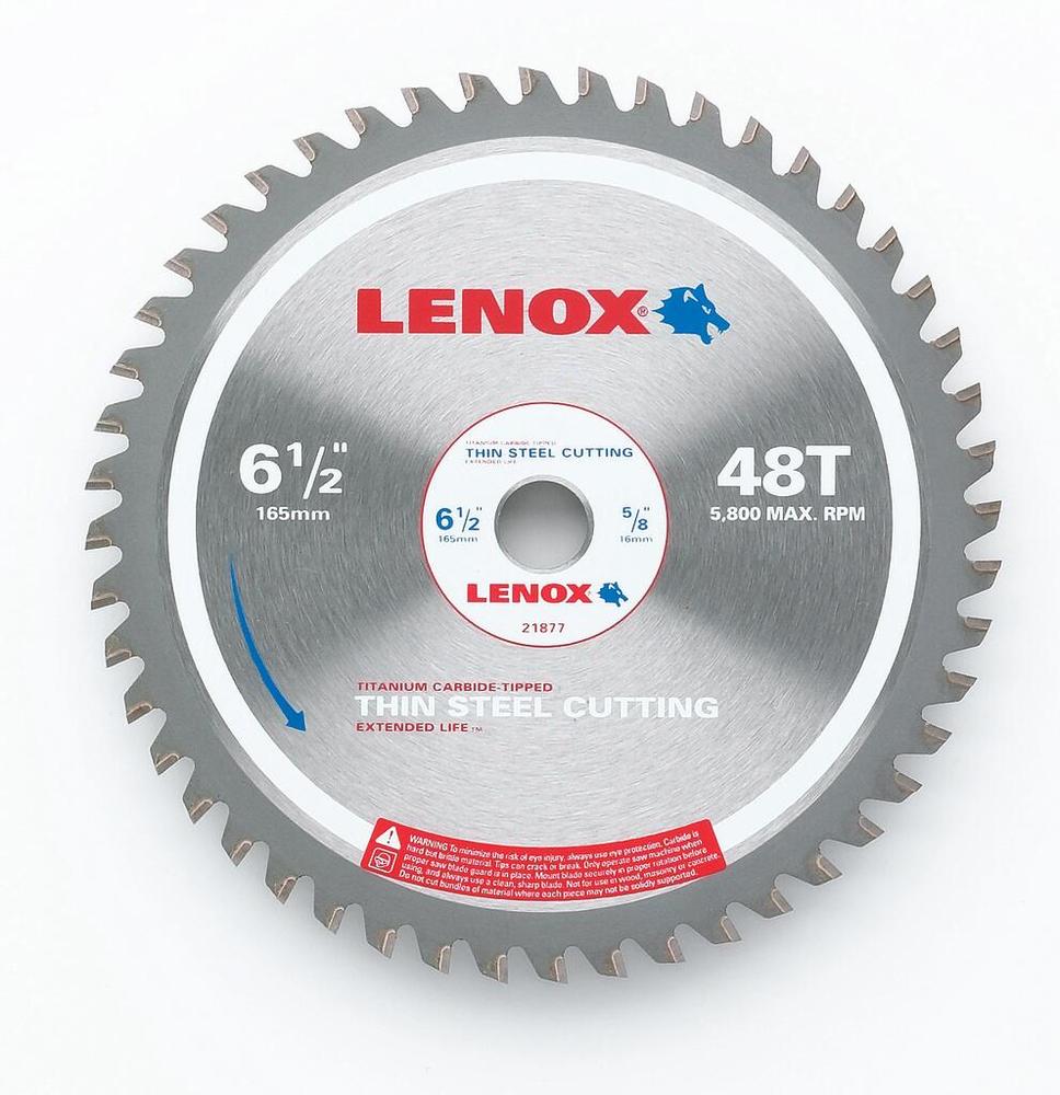 6-1/2&#34; 48TPI Thin-Steel Circular Saw Blade<span class=' ItemWarning' style='display:block;'>Item is usually in stock, but we&#39;ll be in touch if there&#39;s a problem<br /></span>