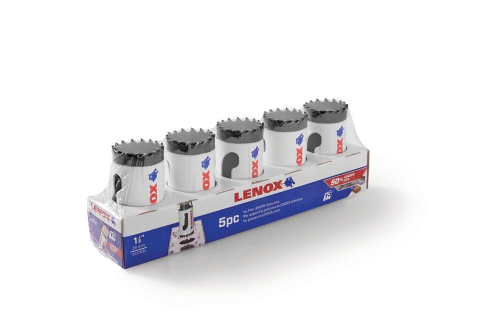 1-1/8&#34; Bi-Metal Speed Slot Boxed Hole Saw 5pk<span class=' ItemWarning' style='display:block;'>Item is usually in stock, but we&#39;ll be in touch if there&#39;s a problem<br /></span>