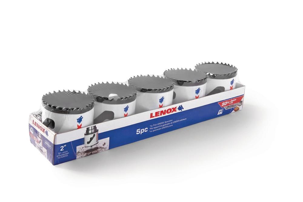 2&#34; Bi-Metal Speed Slot Boxed Hole Saw 5pk<span class=' ItemWarning' style='display:block;'>Item is usually in stock, but we&#39;ll be in touch if there&#39;s a problem<br /></span>