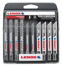 Lenox 1994459 - KITS 10PC JIG SAW U-SHANK W/ CASE