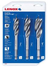 Lenox 10954300S - 3pc Bi-Metal Utility Bit Set