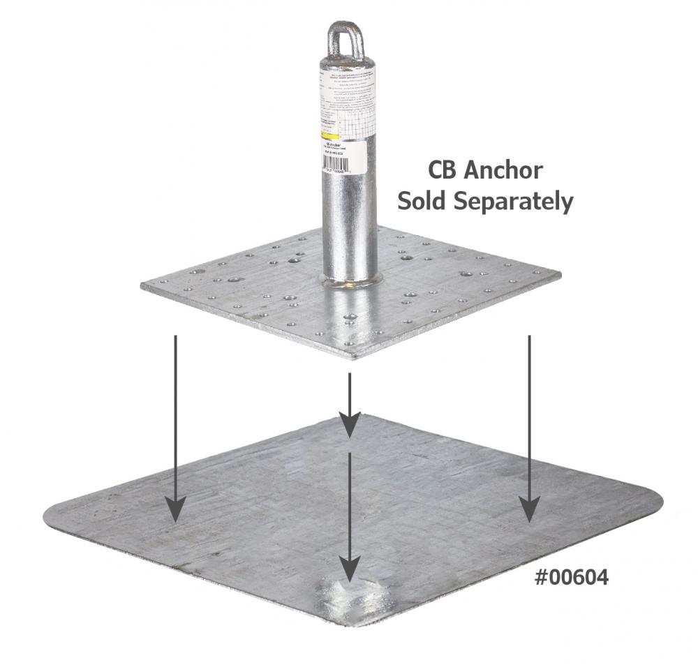 Backer Plate for CB-12 and and CB-18<span class=' ItemWarning' style='display:block;'>Item is usually in stock, but we&#39;ll be in touch if there&#39;s a problem<br /></span>