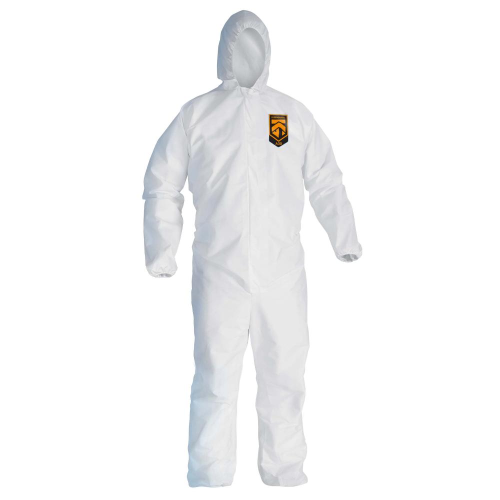 Kleenguard A30 Breathable Splash and Particle Protection Coveralls (46113)<span class=' ItemWarning' style='display:block;'>Item is usually in stock, but we&#39;ll be in touch if there&#39;s a problem<br /></span>