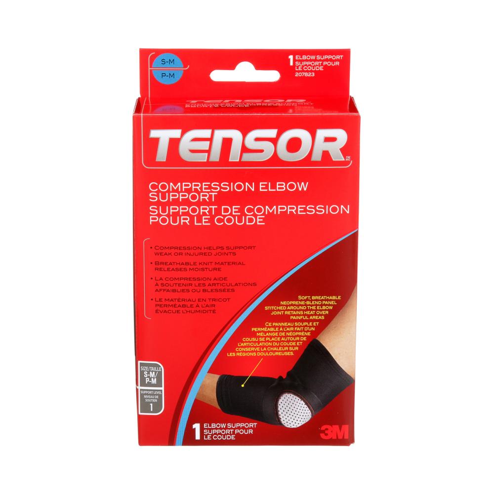 Tensor Elasto-Preene Elbow Support, S/M<span class=' ItemWarning' style='display:block;'>Item is usually in stock, but we&#39;ll be in touch if there&#39;s a problem<br /></span>