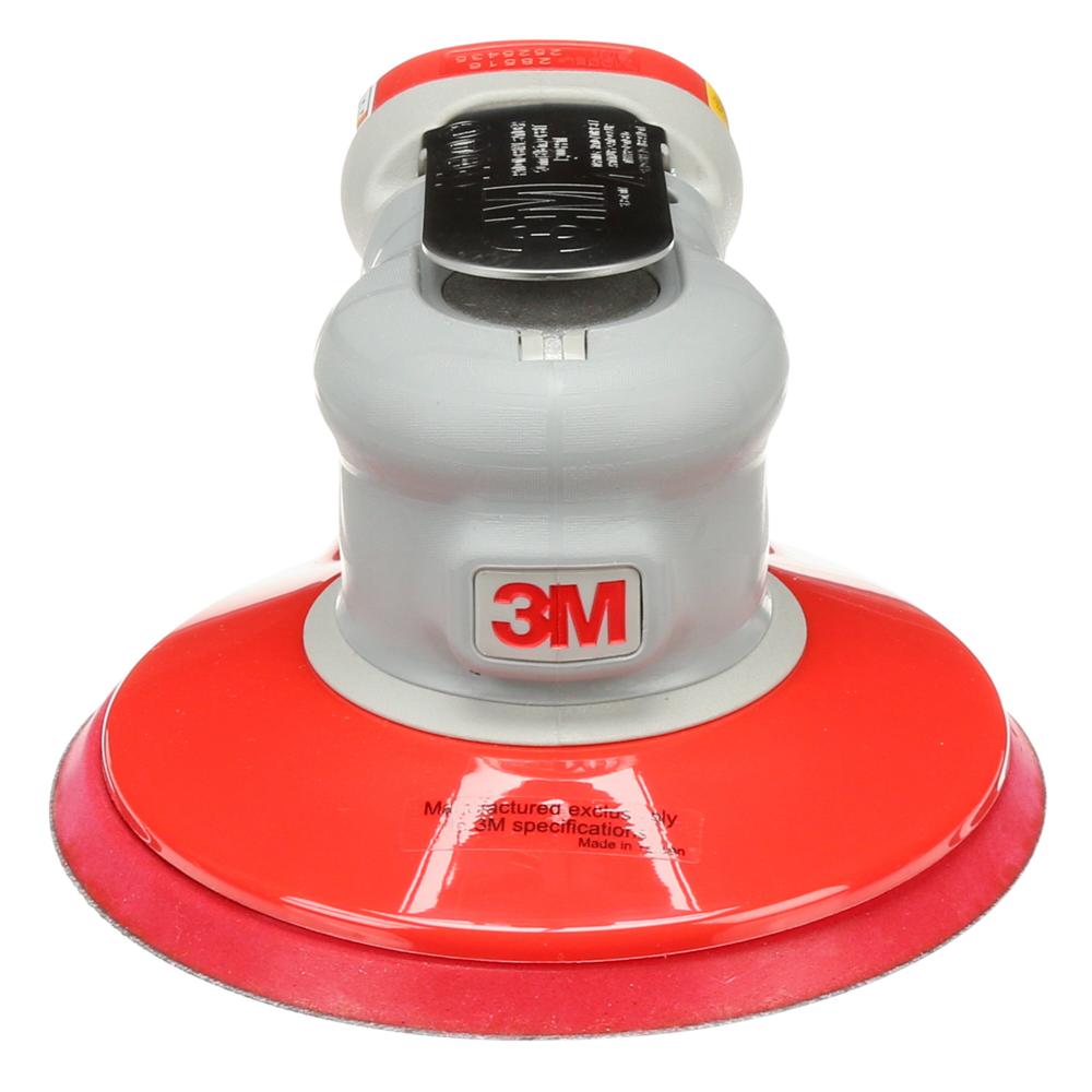 3M Elite Self-Generated Vacuum Random Orbital Sander, 28516, red-white-grey, 6 in x 3/16 in<span class=' ItemWarning' style='display:block;'>Item is usually in stock, but we&#39;ll be in touch if there&#39;s a problem<br /></span>