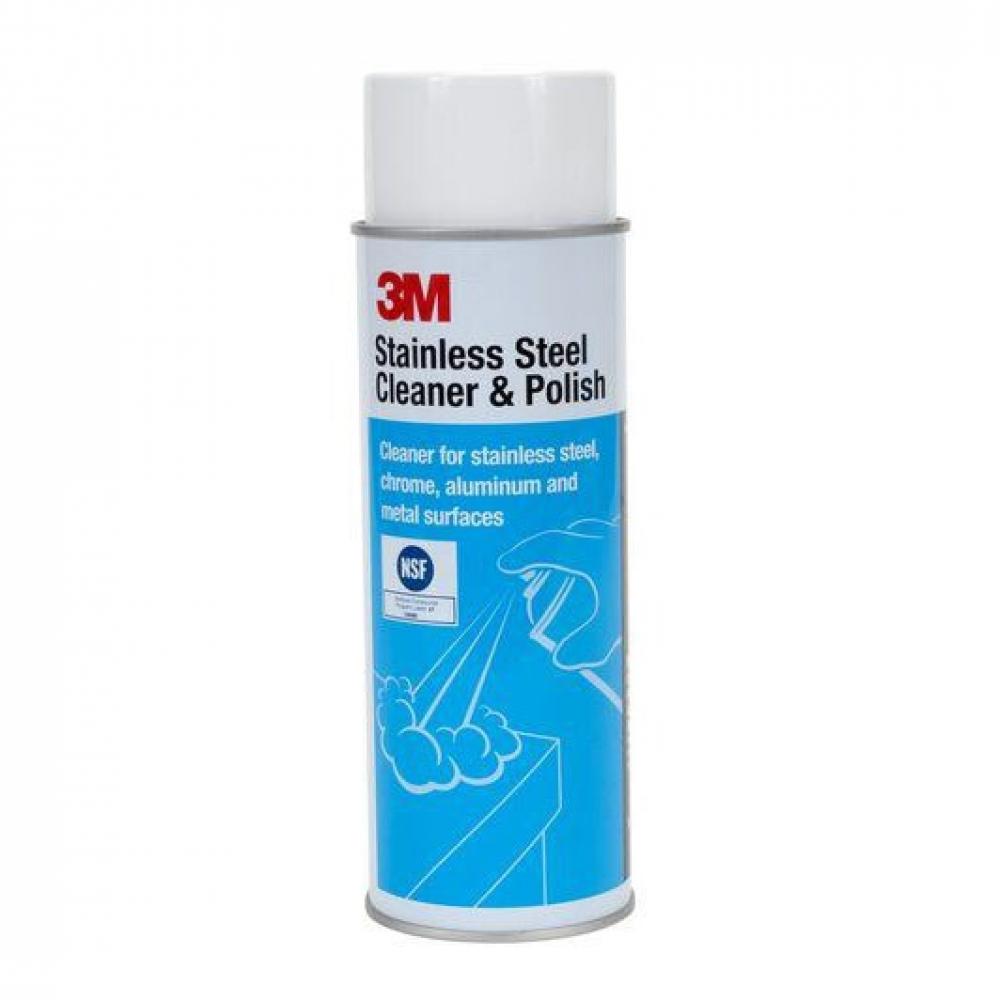 3M 1019 Stainless Steel Cleaner and Polish, C-10097, 21 oz aerosol (0.6 L)<span class=' ItemWarning' style='display:block;'>Item is usually in stock, but we&#39;ll be in touch if there&#39;s a problem<br /></span>