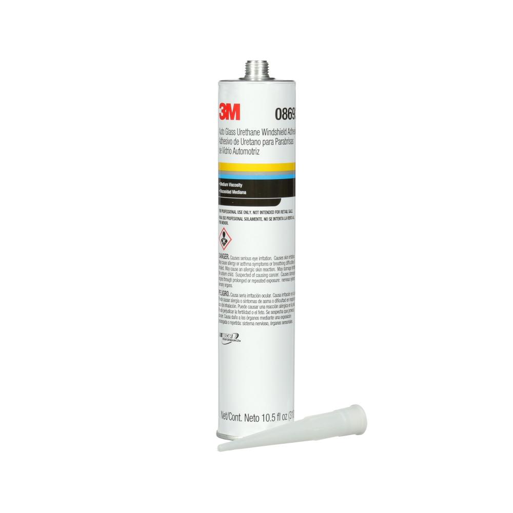 3M Auto Glass Urethane Windshield Adhesive, 08693, 10.5 fl. oz. (310 ml)<span class=' ItemWarning' style='display:block;'>Item is usually in stock, but we&#39;ll be in touch if there&#39;s a problem<br /></span>