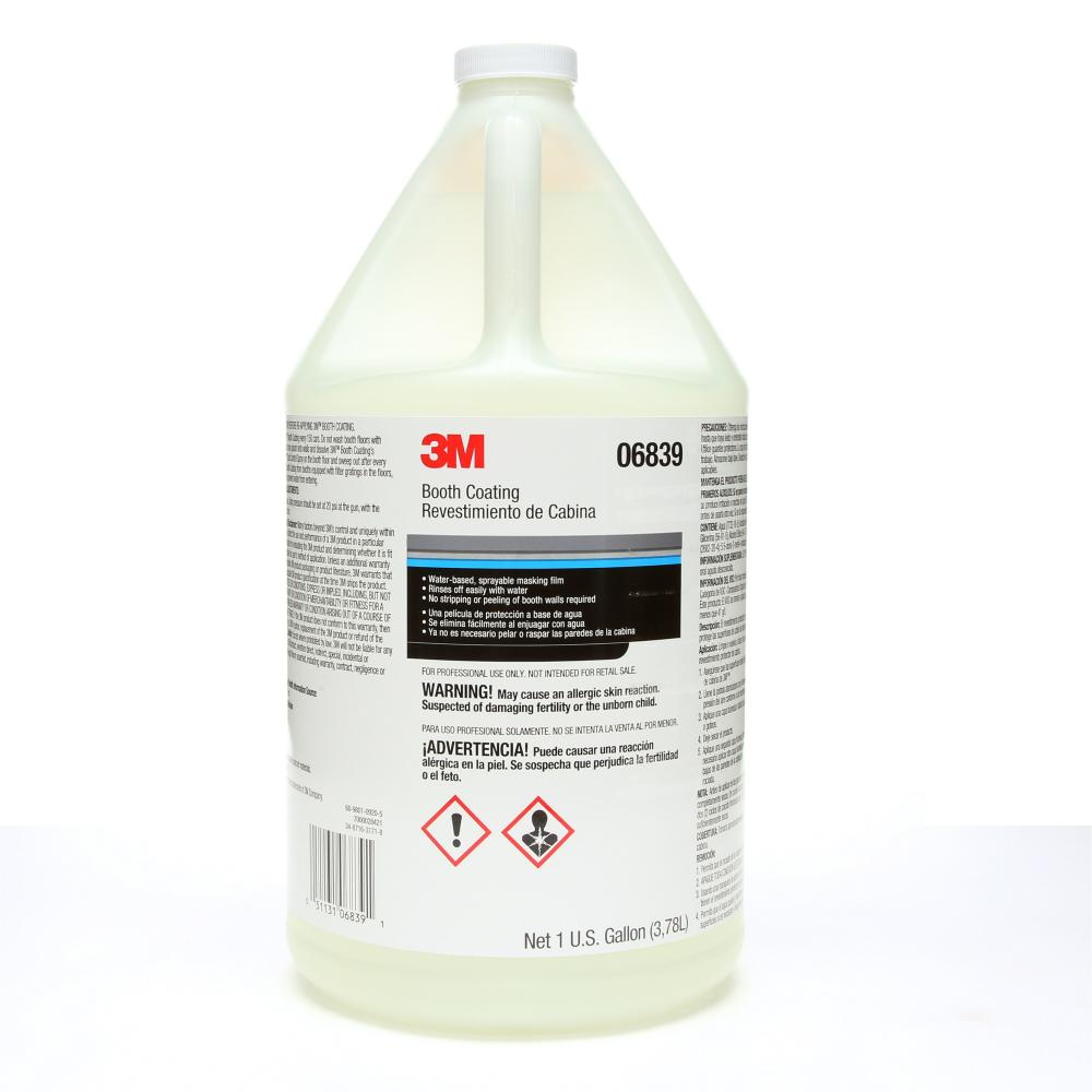 3M Booth Coating, 06839, 1 gallon (3.8 L)<span class=' ItemWarning' style='display:block;'>Item is usually in stock, but we&#39;ll be in touch if there&#39;s a problem<br /></span>