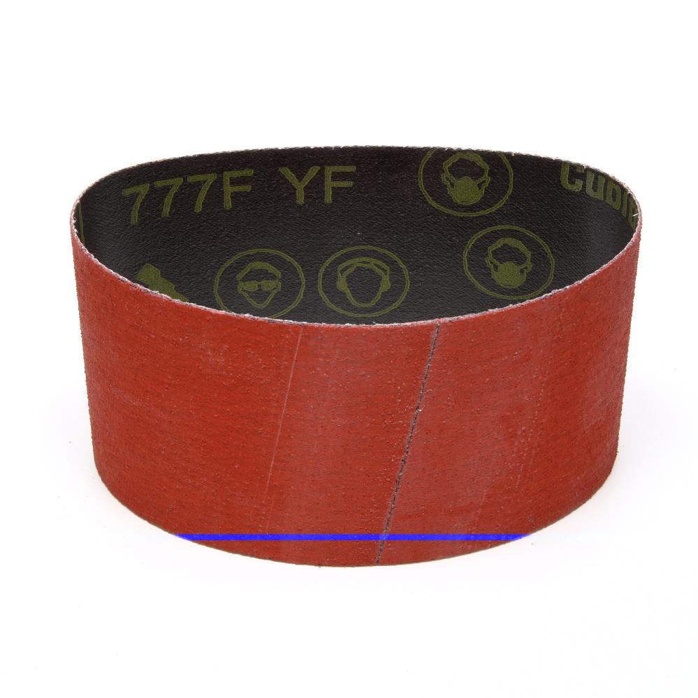 3M Cloth Belt, 777F, grade 80, 3 1/2 in x 15 1/2 in (88.9 mm x 393.7 mm)<span class=' ItemWarning' style='display:block;'>Item is usually in stock, but we&#39;ll be in touch if there&#39;s a problem<br /></span>