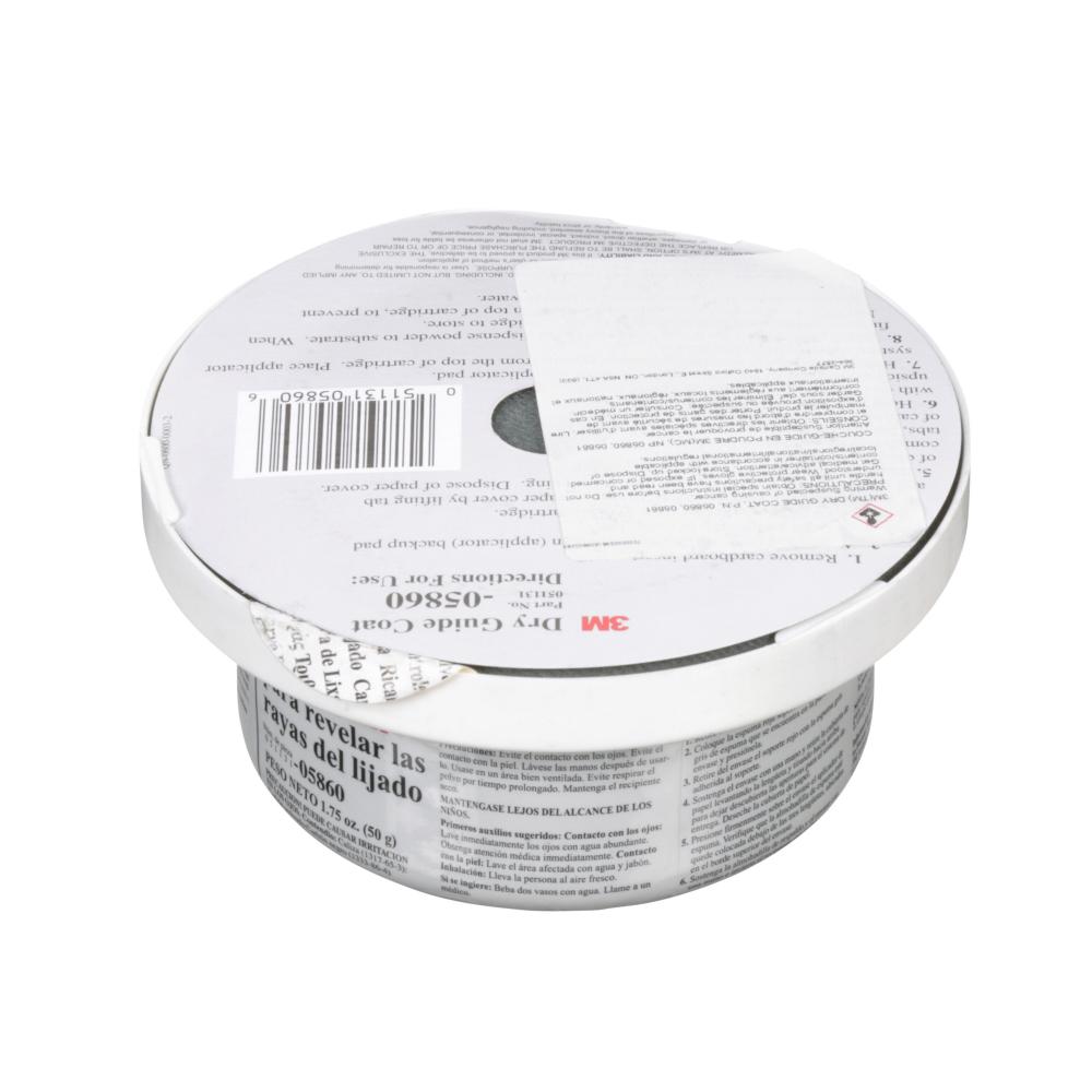 3M Dry Guide Coat Cartridge, 05860, grey, 1.76 oz. (50 g)<span class=' ItemWarning' style='display:block;'>Item is usually in stock, but we&#39;ll be in touch if there&#39;s a problem<br /></span>