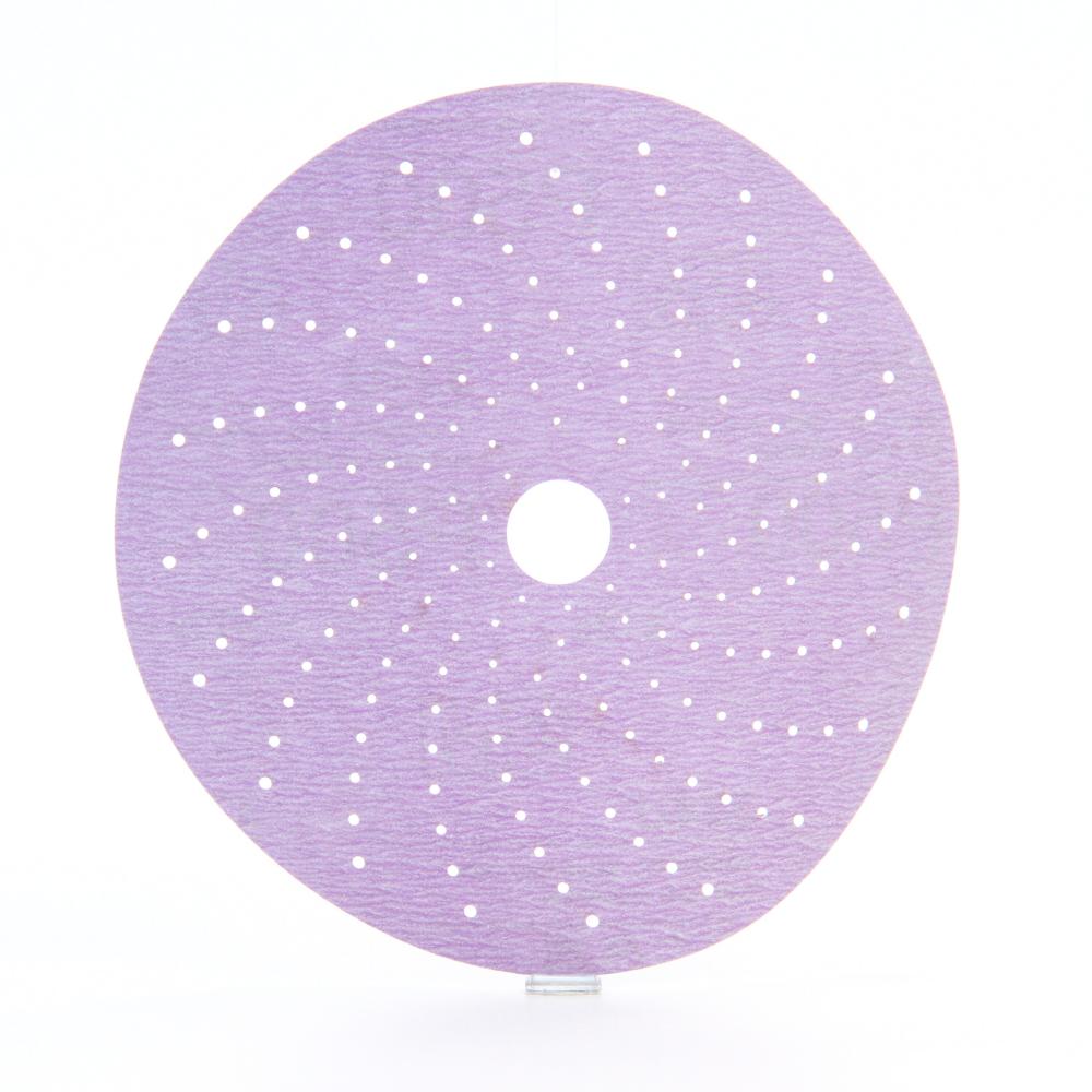 3M Hookit Purple Clean Sanding Disc, 334U, 01810, P500, C-weight, 6 in (15.24 cm)<span class=' ItemWarning' style='display:block;'>Item is usually in stock, but we&#39;ll be in touch if there&#39;s a problem<br /></span>