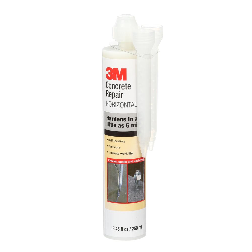 3M Self-Levelling Concrete Repair, 600, grey, 8.4 oz. (238.67 ml), 2 mix nozzles<span class=' ItemWarning' style='display:block;'>Item is usually in stock, but we&#39;ll be in touch if there&#39;s a problem<br /></span>