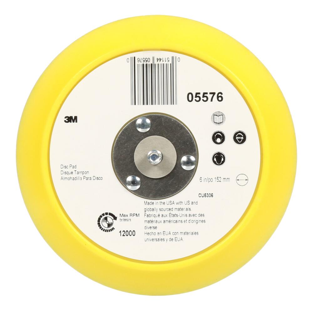 3M Stikit Disc Pad, 05576, 6 in (15.24 cm)<span class=' ItemWarning' style='display:block;'>Item is usually in stock, but we&#39;ll be in touch if there&#39;s a problem<br /></span>