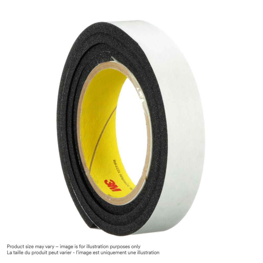 3M Vinyl Foam Tape, 4714, black, 1.0 in x 18.0 yd (2.5 cm x 16.5 m)<span class=' ItemWarning' style='display:block;'>Item is usually in stock, but we&#39;ll be in touch if there&#39;s a problem<br /></span>