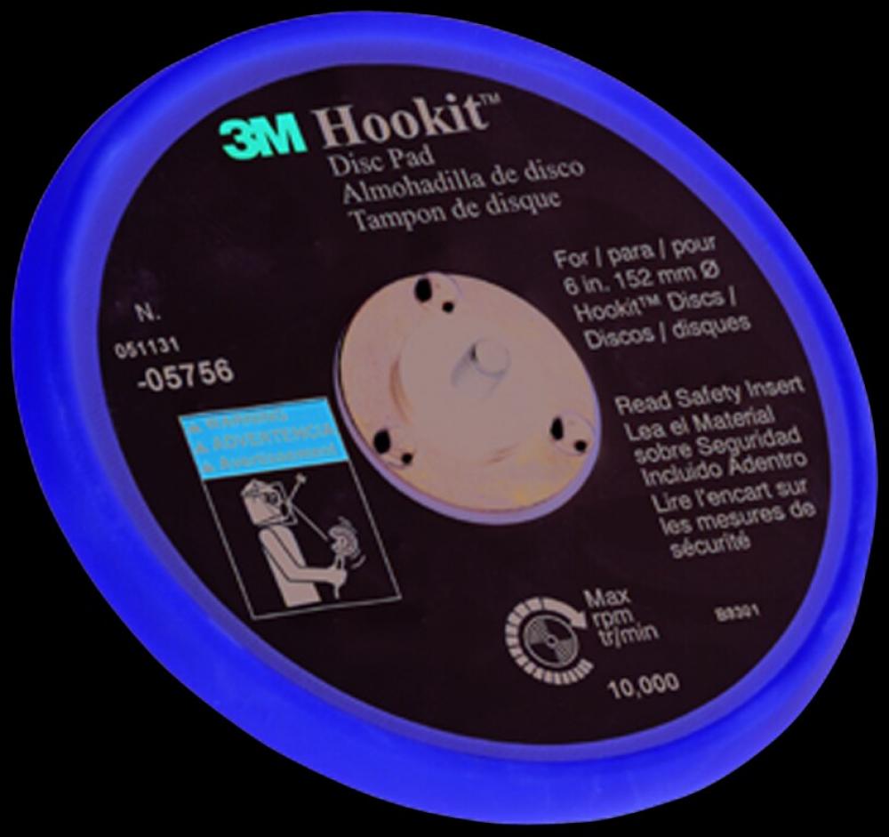 3M Hookit Low Profile Disc Pad, 05756, 6 in (15.24 cm)<span class=' ItemWarning' style='display:block;'>Item is usually in stock, but we&#39;ll be in touch if there&#39;s a problem<br /></span>