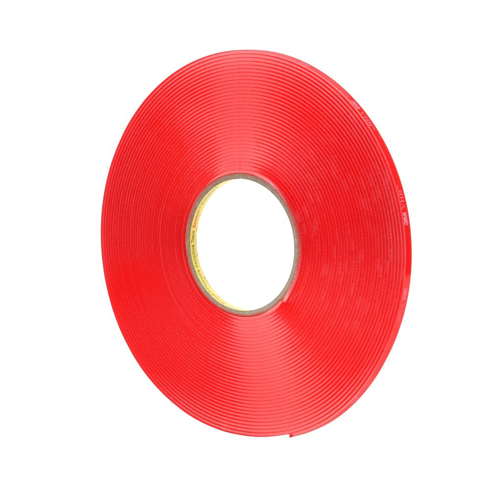 3M VHB Tape, 4918F, clear, 0.3 in x 18.0 yd x 80.0 mil (0.6 cm x 16.5 m x 2.0 mm)<span class=' ItemWarning' style='display:block;'>Item is usually in stock, but we&#39;ll be in touch if there&#39;s a problem<br /></span>