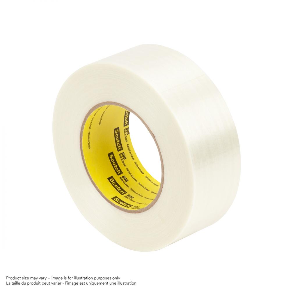 Scotch® Filament Tape, 898, clear, 0.70 in x 60.14 yd (18 mm x 55 m)<span class=' ItemWarning' style='display:block;'>Item is usually in stock, but we&#39;ll be in touch if there&#39;s a problem<br /></span>