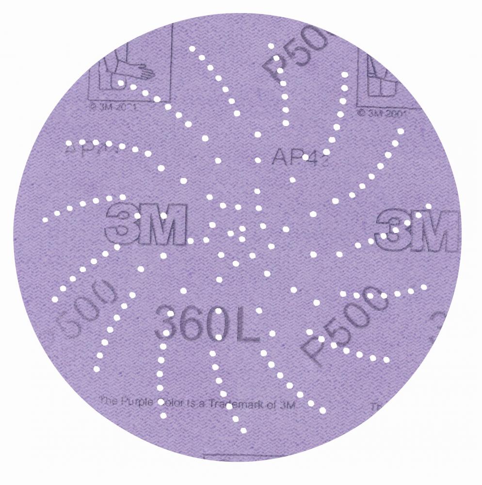 3M&trade; Hookit&trade; Clean Sanding Disc 360L, 20801, 6 in P320, 100 per inner 500 per case<span class=' ItemWarning' style='display:block;'>Item is usually in stock, but we&#39;ll be in touch if there&#39;s a problem<br /></span>