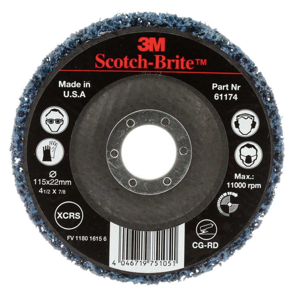 Scotch-Brite Clean and Strip GP Disc, CRS, 4.53 in x 5.59 in (11.5 cm x 2.2 cm)<span class=' ItemWarning' style='display:block;'>Item is usually in stock, but we&#39;ll be in touch if there&#39;s a problem<br /></span>