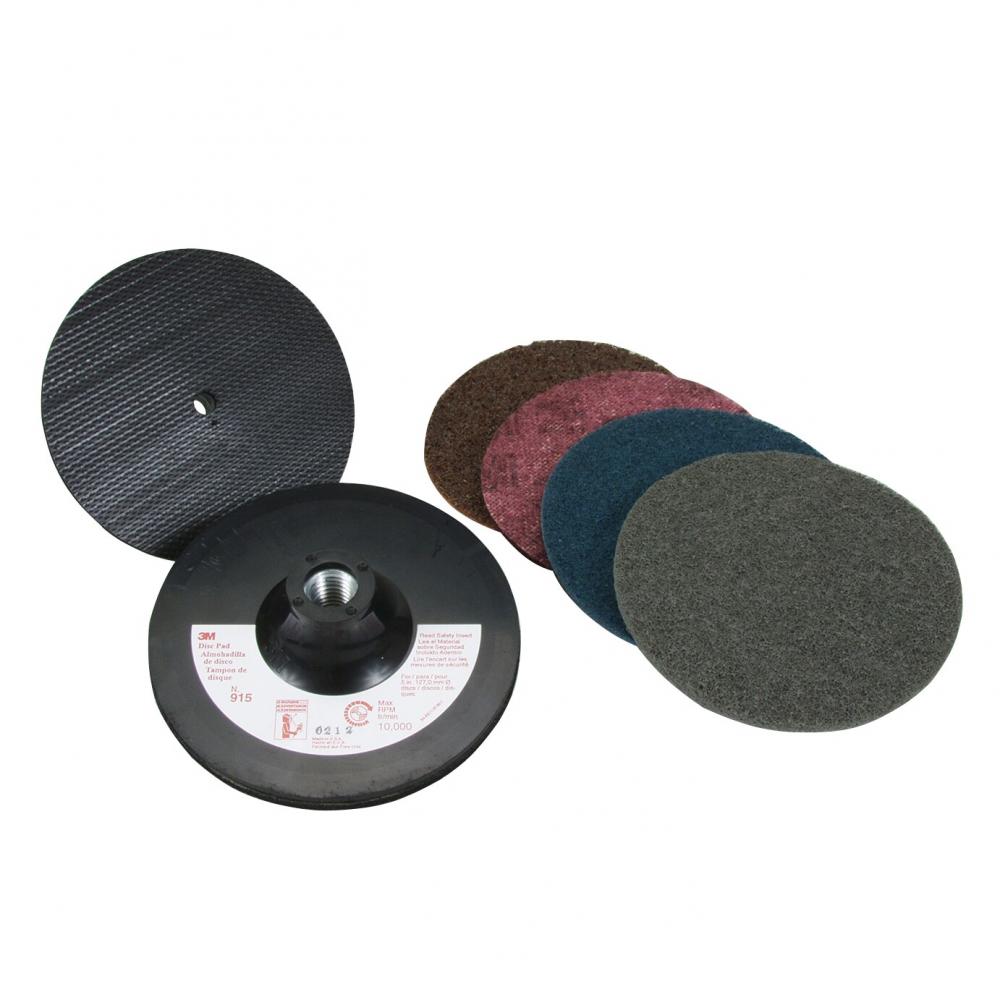 Scotch-Brite Surface Conditioning Disc Pack, 915S, assorted colours, 5 in (127 mm)<span class=' ItemWarning' style='display:block;'>Item is usually in stock, but we&#39;ll be in touch if there&#39;s a problem<br /></span>