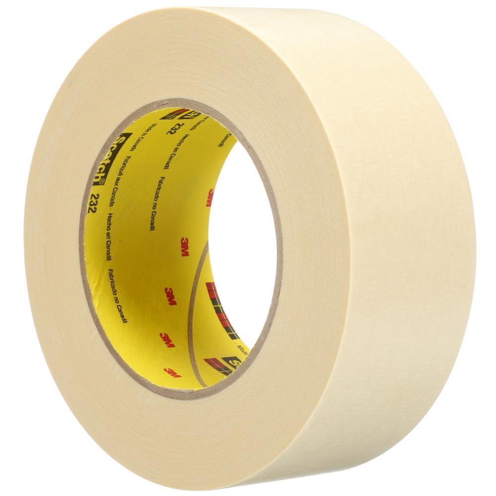 Scotch® High Performance Masking Tape, 232, tan, 1.89 in x 60 yd (48 mm x 55 m), bulk<span class=' ItemWarning' style='display:block;'>Item is usually in stock, but we&#39;ll be in touch if there&#39;s a problem<br /></span>