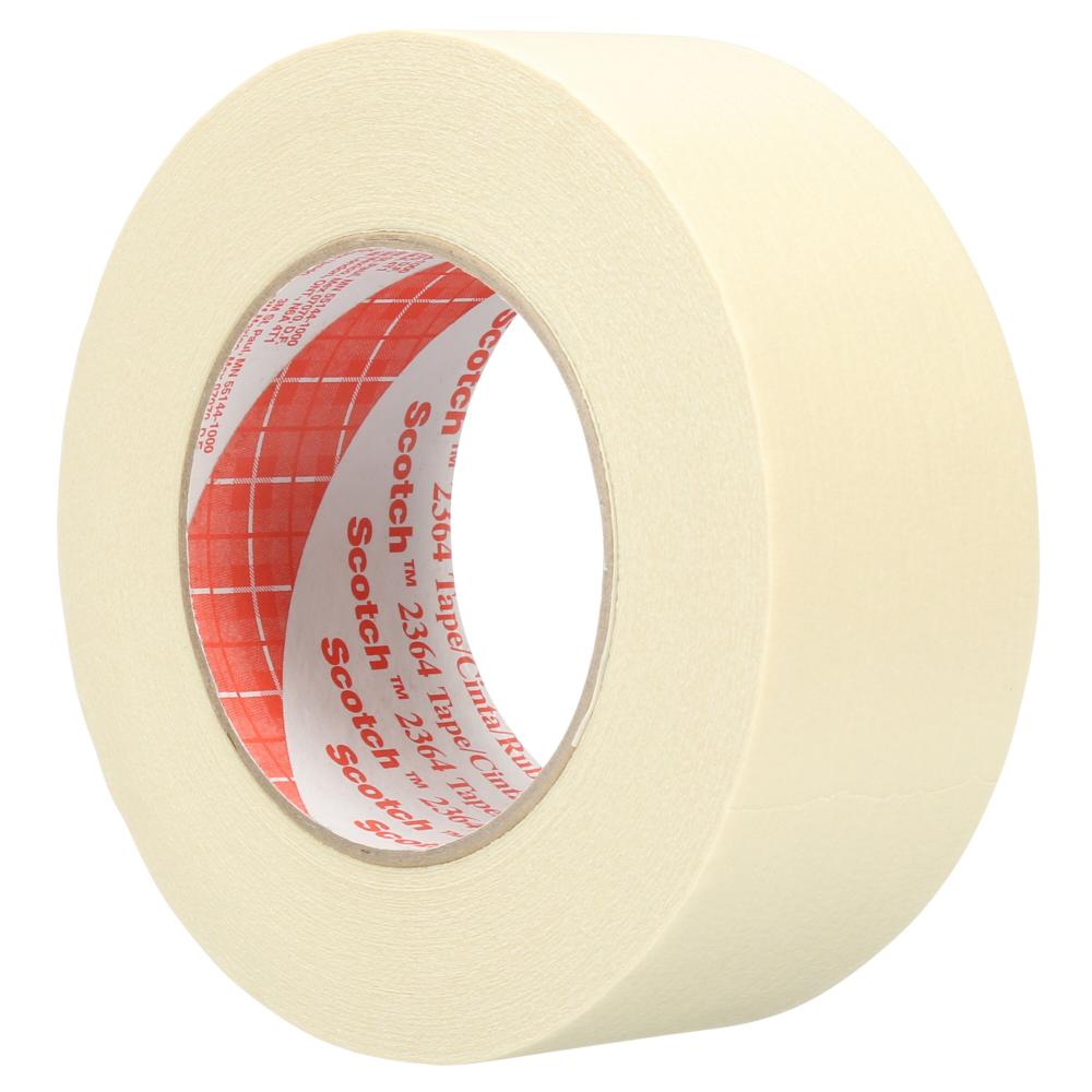 Scotch® Performance Masking Tape, 2364, tan, 6.5 mil (0.16 mm), 1.89 in x 60 yd (48 mm x 55 m)<span class=' ItemWarning' style='display:block;'>Item is usually in stock, but we&#39;ll be in touch if there&#39;s a problem<br /></span>