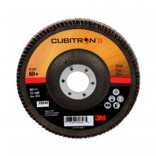 3M AB89847-1 - 3M Cubitron II Flap Disc, 969F, T29, 60+, YF-weight, 5 in x 7/8 in