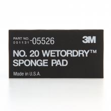 3M 05526 - 3M Wetordry Sponge Pad, 05526, 2 3/4 in x 5 -1/2 in x 3/8 in (2.75 cm x 13.97 cm x 0.95 cm)