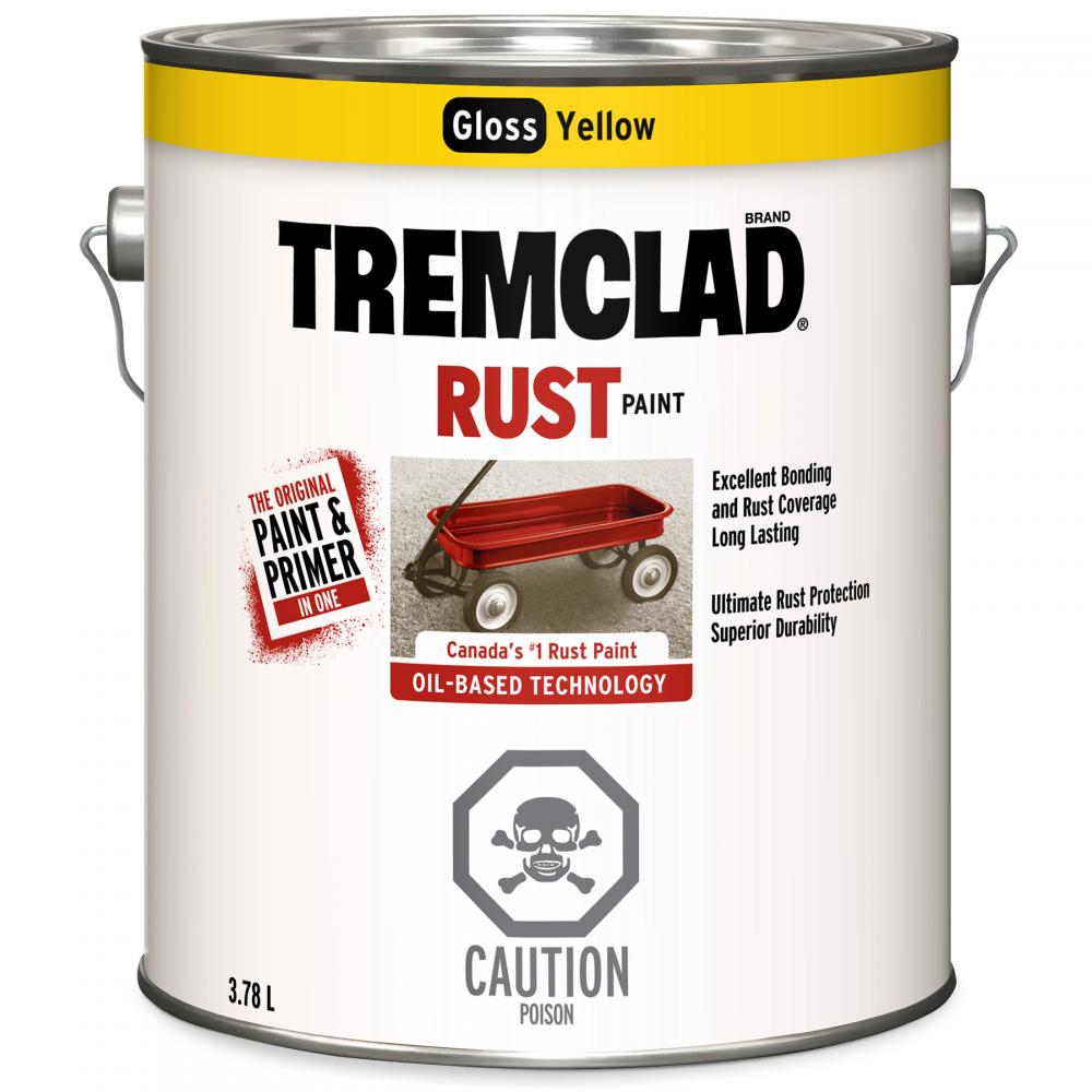 TRMCLD 2X3.78L 1-GL RUST PAINT YELLOW<span class=' ItemWarning' style='display:block;'>Item is usually in stock, but we&#39;ll be in touch if there&#39;s a problem<br /></span>