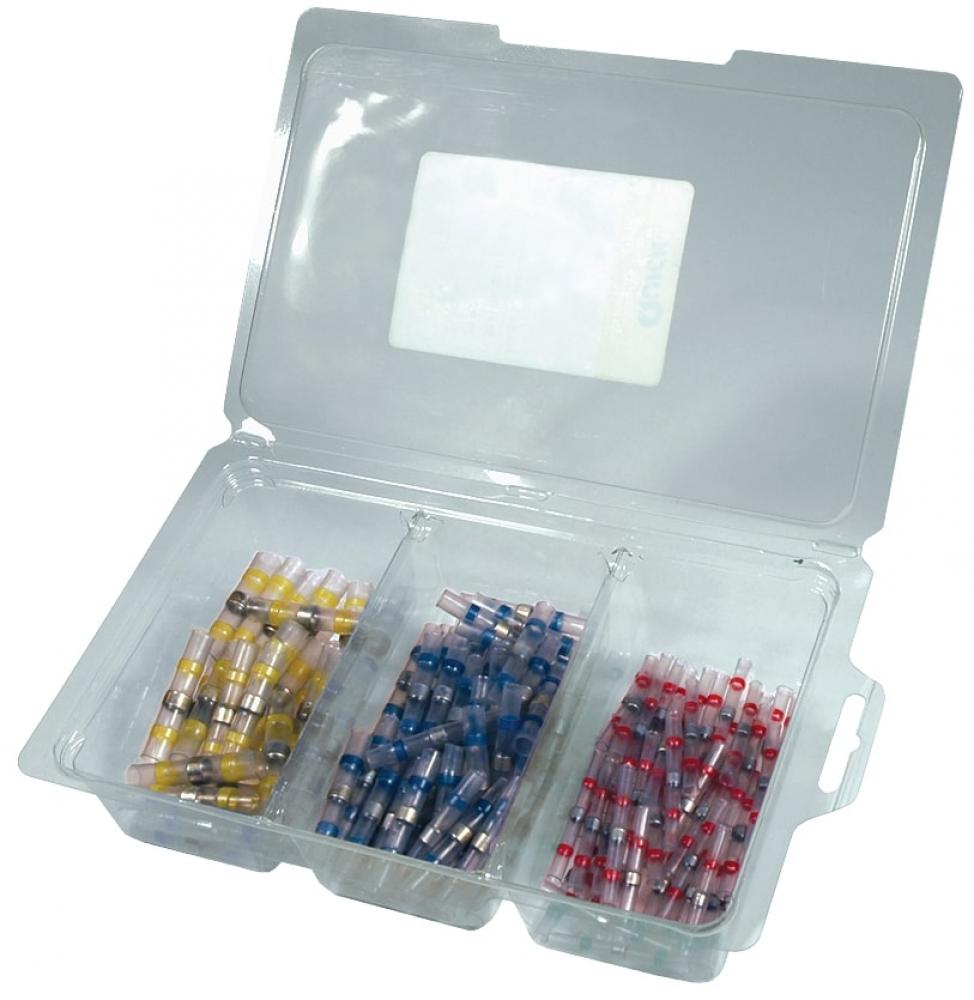 22-18 SOLDER HT SHR BUTT CONN 25/PK<span class=' ItemWarning' style='display:block;'>Item is usually in stock, but we&#39;ll be in touch if there&#39;s a problem<br /></span>