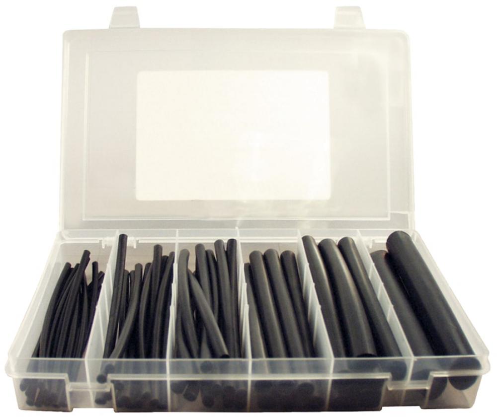 50PC 6&#34; BLACK HEAT SHRINK KIT<span class=' ItemWarning' style='display:block;'>Item is usually in stock, but we&#39;ll be in touch if there&#39;s a problem<br /></span>