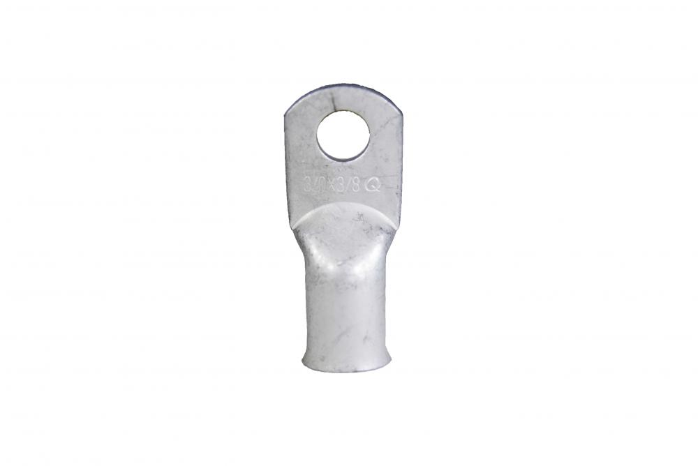 3/0 GA 3/8&#34; STR COPPER LUG 10/PKG<span class=' ItemWarning' style='display:block;'>Item is usually in stock, but we&#39;ll be in touch if there&#39;s a problem<br /></span>