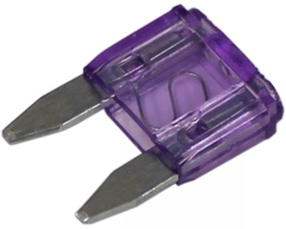 3AMP MIN BLADE FUSES - VIOLET<span class=' ItemWarning' style='display:block;'>Item is usually in stock, but we&#39;ll be in touch if there&#39;s a problem<br /></span>