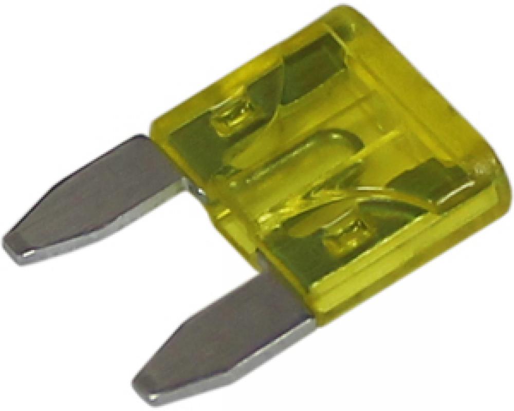 20AMP MIN BLADE FUSES - YELLOW<span class=' ItemWarning' style='display:block;'>Item is usually in stock, but we&#39;ll be in touch if there&#39;s a problem<br /></span>