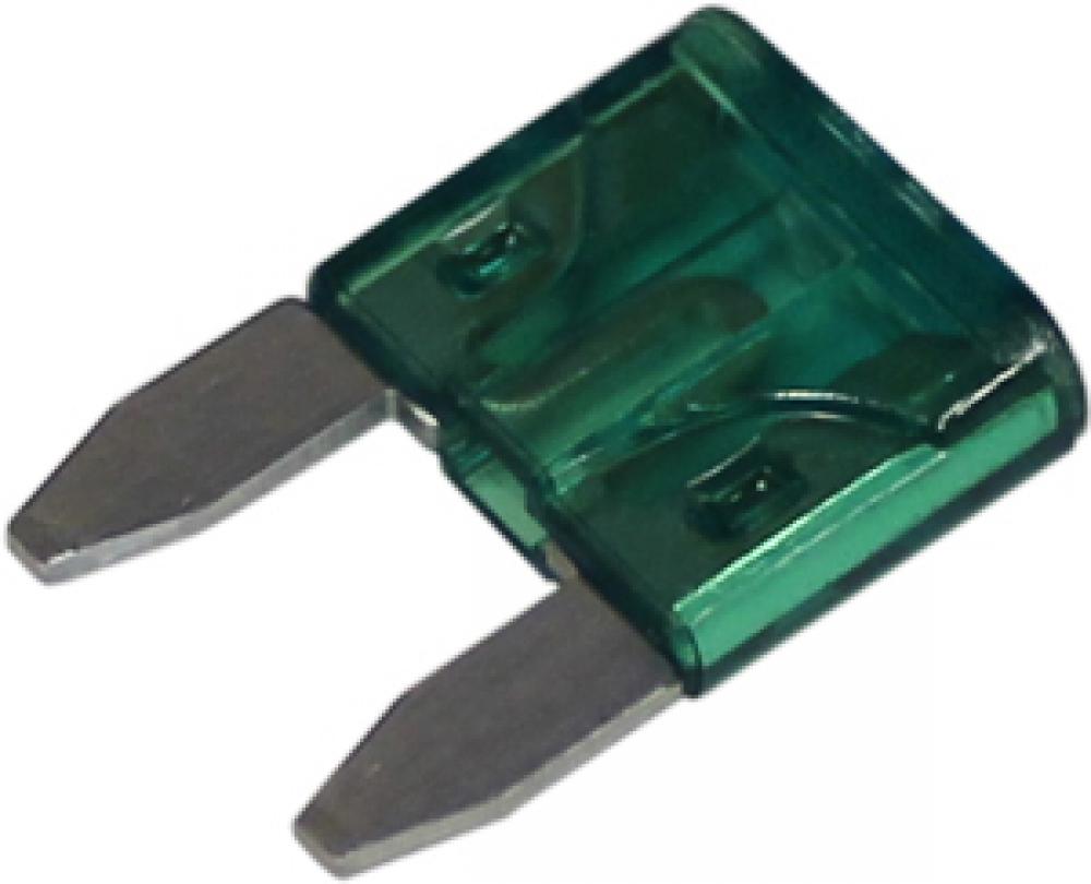 30AMP MIN BLADE FUSES - GREEN<span class=' ItemWarning' style='display:block;'>Item is usually in stock, but we&#39;ll be in touch if there&#39;s a problem<br /></span>