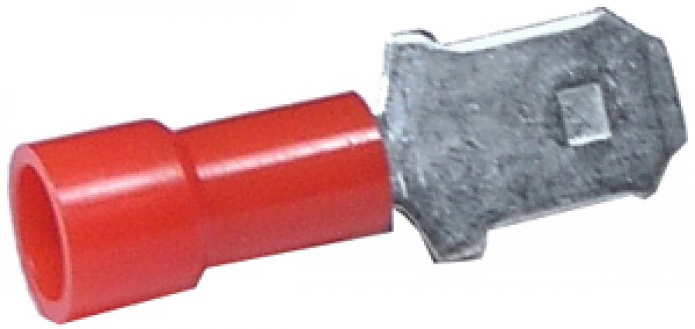 22-18GA .250 MALE QUICK CONNECTORS - RED<span class=' ItemWarning' style='display:block;'>Item is usually in stock, but we&#39;ll be in touch if there&#39;s a problem<br /></span>