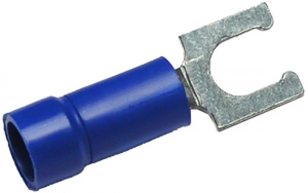 16-14GA #8 LOCKING SPADE CONNECTORS - BLUE<span class=' ItemWarning' style='display:block;'>Item is usually in stock, but we&#39;ll be in touch if there&#39;s a problem<br /></span>