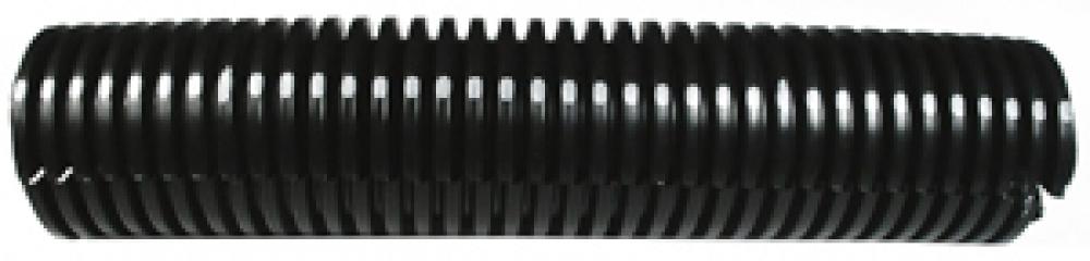 3/8&#34; HIGH TEMPERATURE NYLON CONVOLUTED SPLIT LOOM - BLACK W/ GREY STRIPE<span class=' ItemWarning' style='display:block;'>Item is usually in stock, but we&#39;ll be in touch if there&#39;s a problem<br /></span>