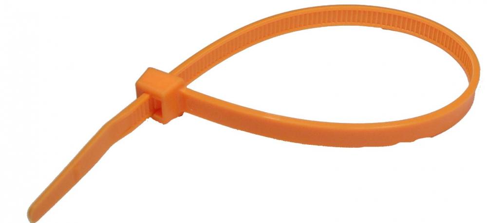 7.5&#34; STANDARD 50 LB. CABLE TIES - NEON ORANGE<span class=' ItemWarning' style='display:block;'>Item is usually in stock, but we&#39;ll be in touch if there&#39;s a problem<br /></span>