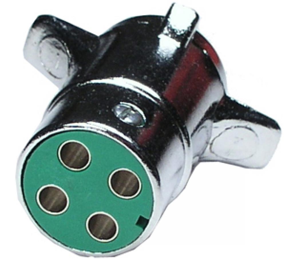 4 POLE PLUG TRAILER CONNECTOR<span class=' ItemWarning' style='display:block;'>Item is usually in stock, but we&#39;ll be in touch if there&#39;s a problem<br /></span>