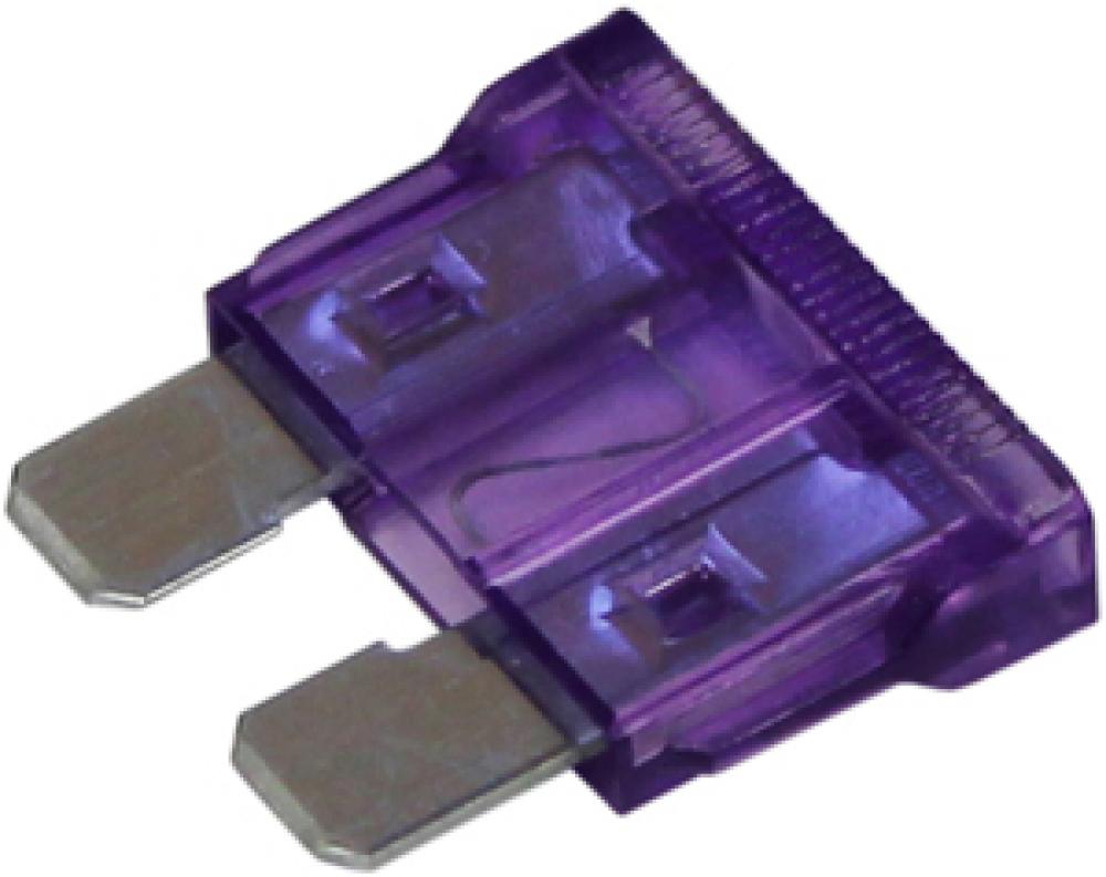 3A STANDARD BLADE FUSES - VIOLET<span class=' ItemWarning' style='display:block;'>Item is usually in stock, but we&#39;ll be in touch if there&#39;s a problem<br /></span>