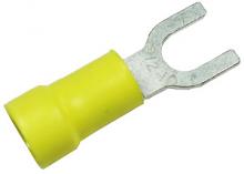 PICO 1925-CP - 12-10GA #10 SPADE CONNECTORS - YELLOW