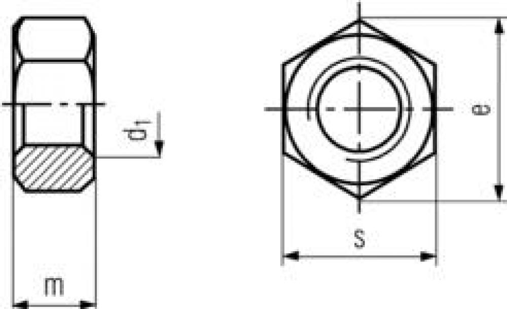 Hexagon NutM16 ASTM A194M-2H 934 (AF=24)<span class=' ItemWarning' style='display:block;'>Item is usually in stock, but we&#39;ll be in touch if there&#39;s a problem<br /></span>