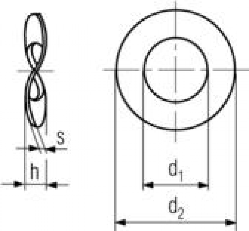 Plated Spring Washers Crinkled137B-Zn M3x8 (3.2) Zinc CR3<span class=' ItemWarning' style='display:block;'>Item is usually in stock, but we&#39;ll be in touch if there&#39;s a problem<br /></span>