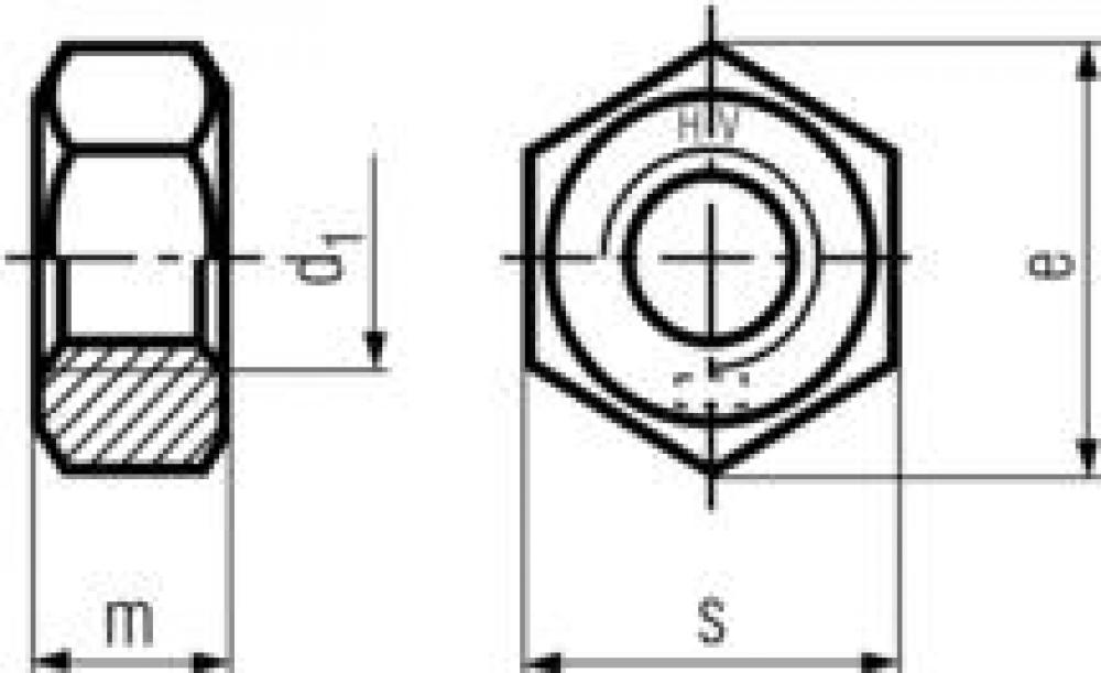 Heavy Hex Nut6915-10 M16<span class=' ItemWarning' style='display:block;'>Item is usually in stock, but we&#39;ll be in touch if there&#39;s a problem<br /></span>