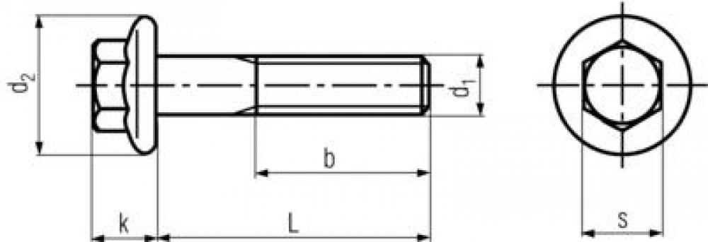 Hex Flange Bolt6921-10.9 YZn 8x100 ZINC YELLOW<span class=' ItemWarning' style='display:block;'>Item is usually in stock, but we&#39;ll be in touch if there&#39;s a problem<br /></span>